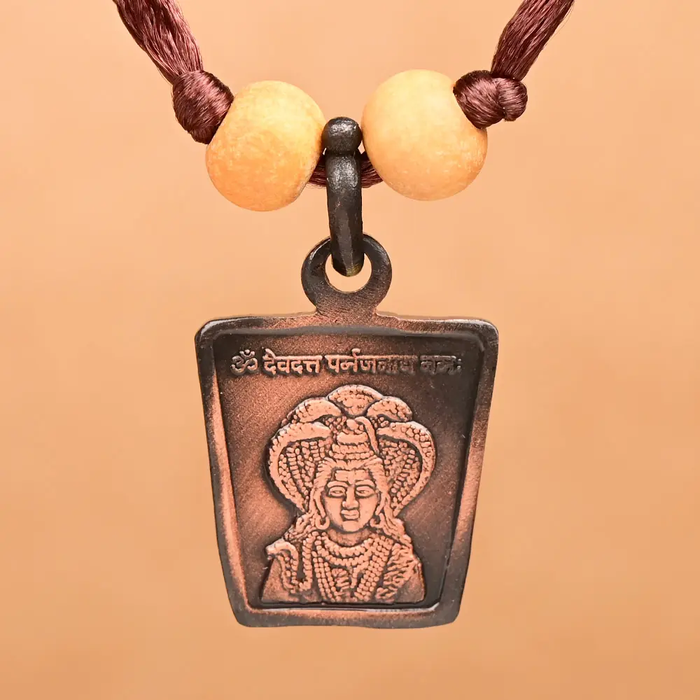 The deity side of the locket