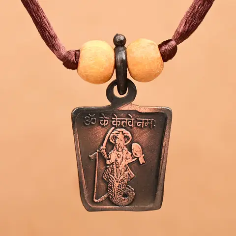 The deity side of the locket