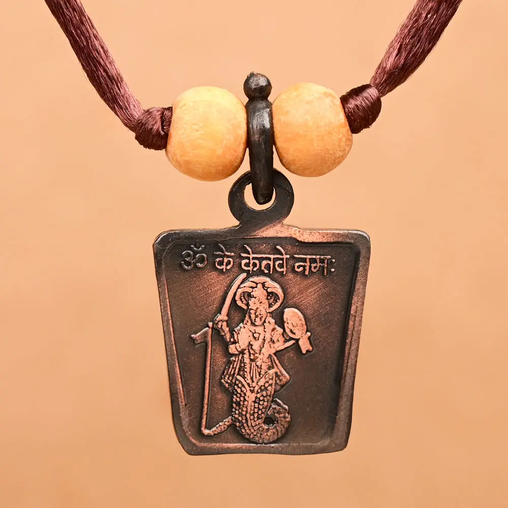 The deity side of the locket