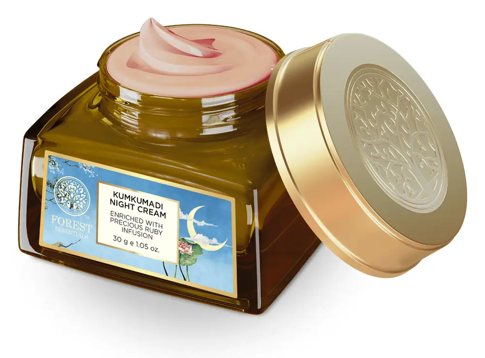 Open jar showing the cream inside