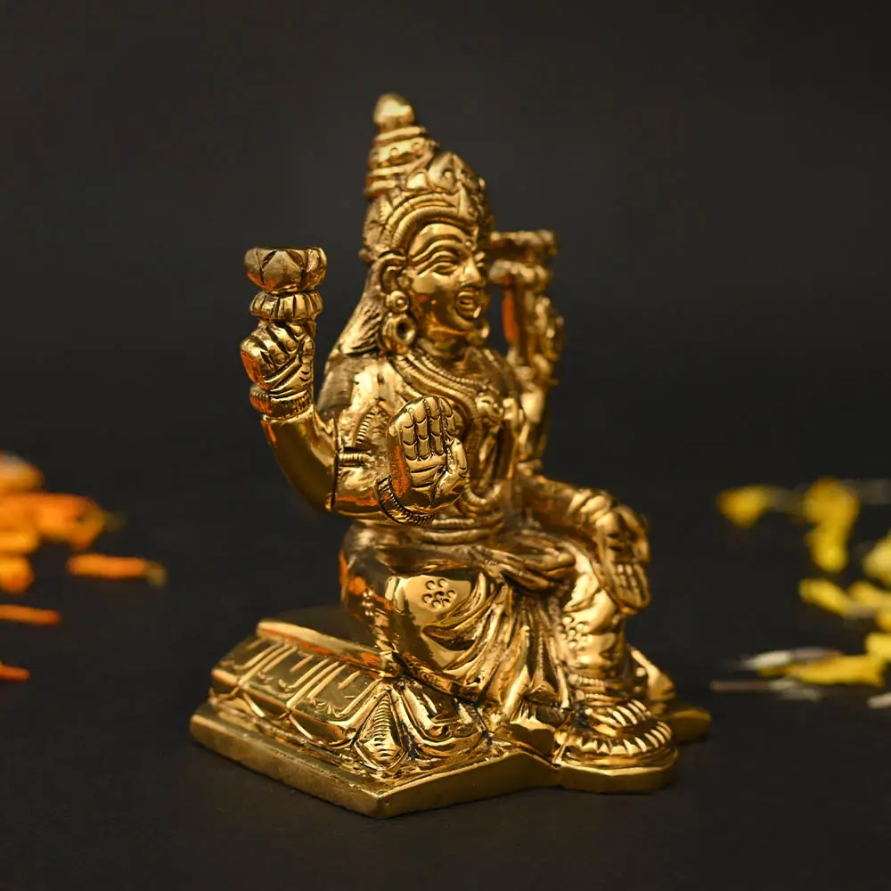 Lakshmi seen from the side