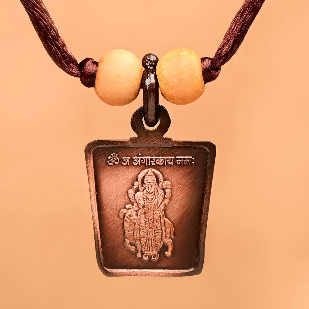 The deity side of the locket