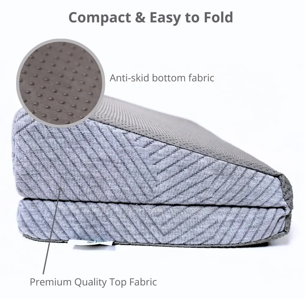 Cushion with the anti-skid base fabric shown