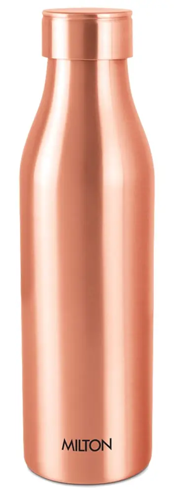 Slim copper Milton Copper Charge bottle, front view