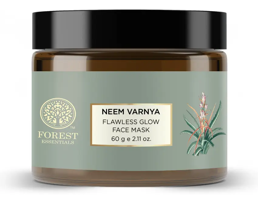 Neem Varnya Lepa jar with a green label