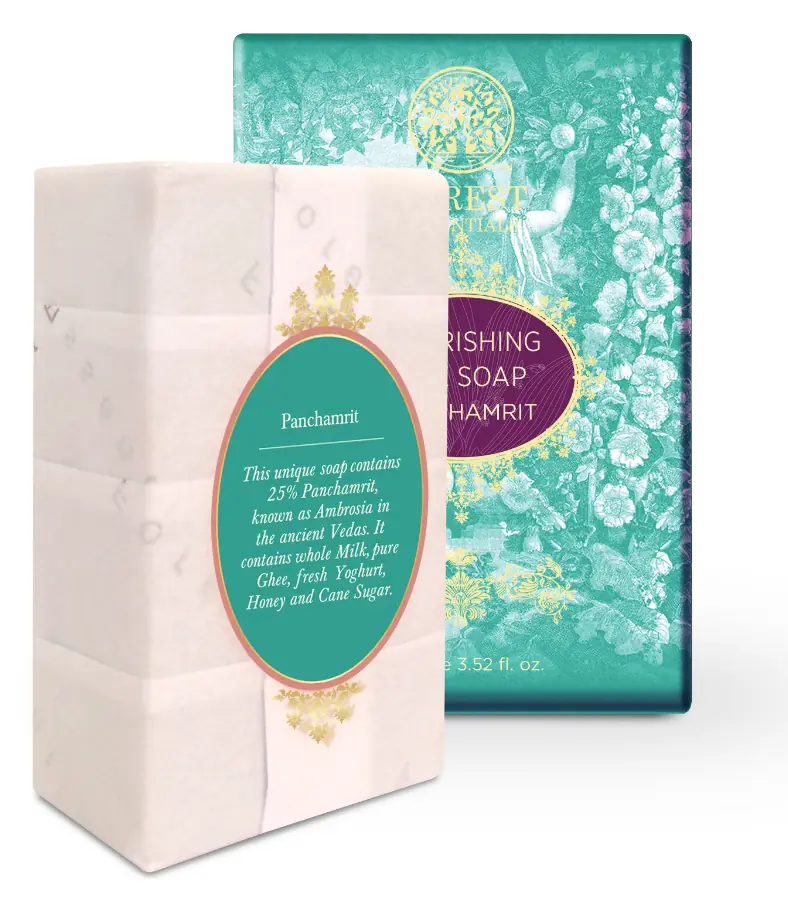 The box with white soap bars beside it