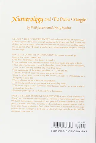 Back cover with the barcode