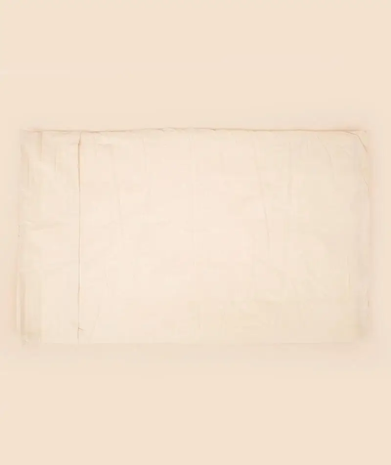The mat laid flat from above