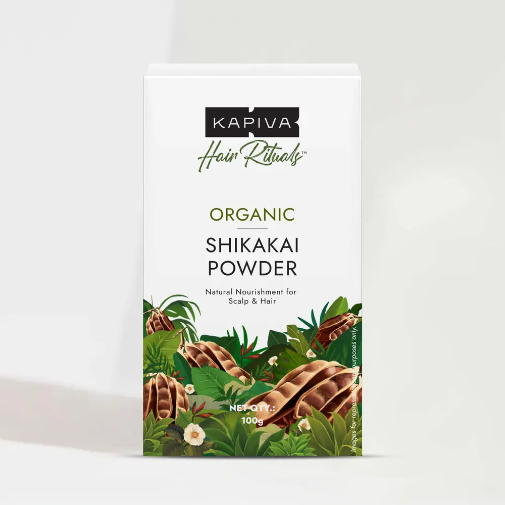 Organic shikakai powder carton