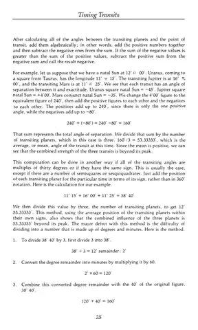 Sample page with a table of dates