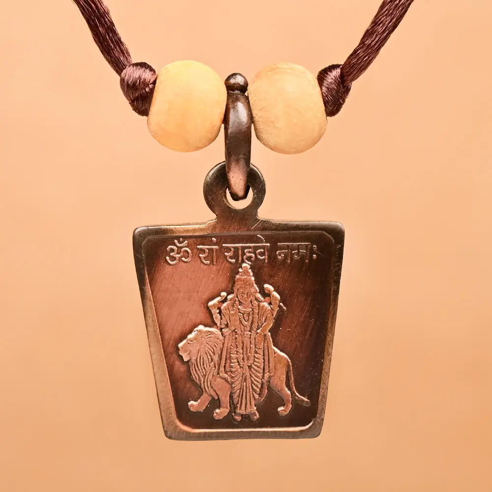 The deity side of the locket