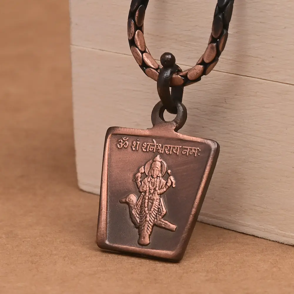 The deity side of the locket