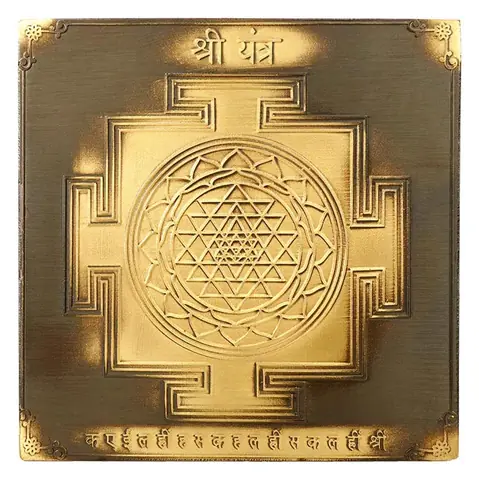 A darker view of the plate with its square frame