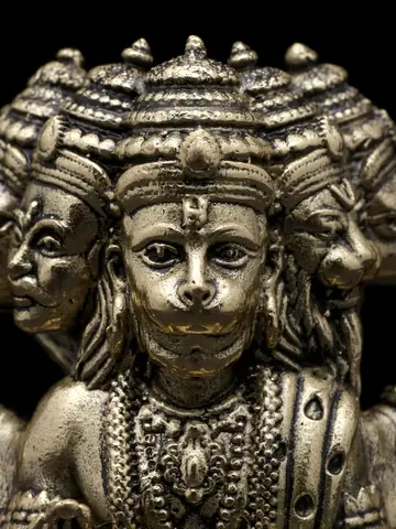 Close view of the faces