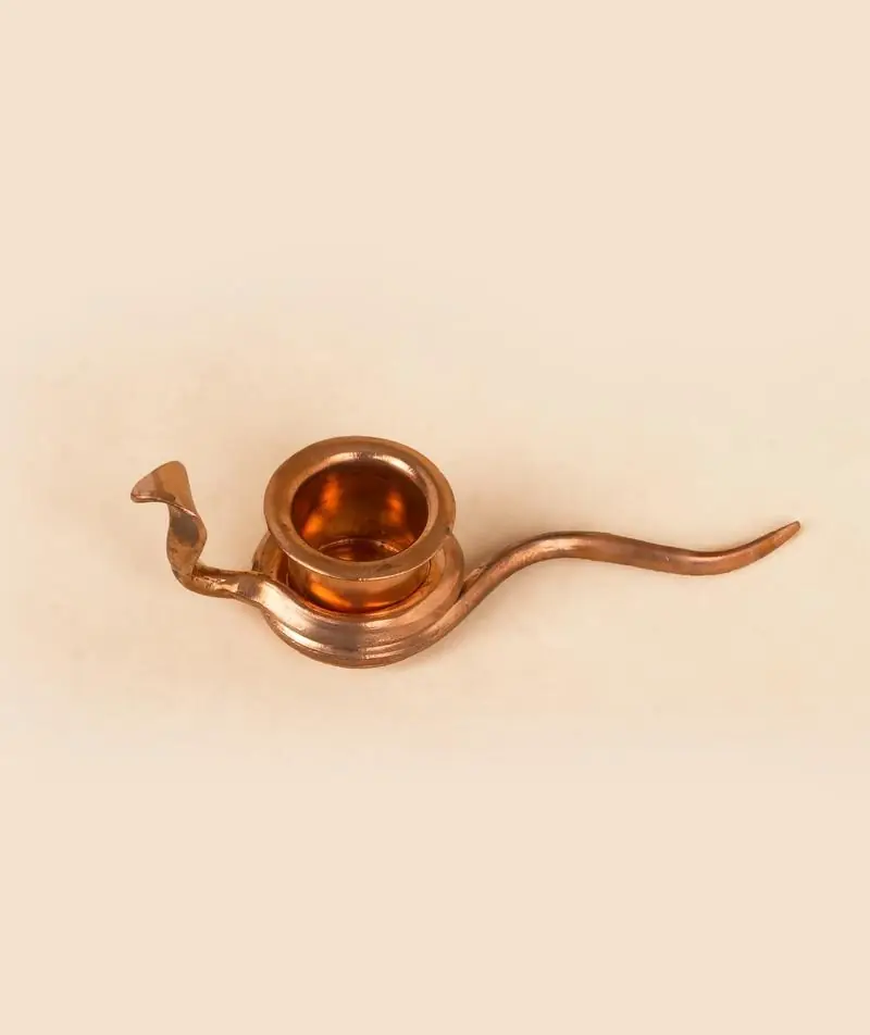 Top view looking into the cup