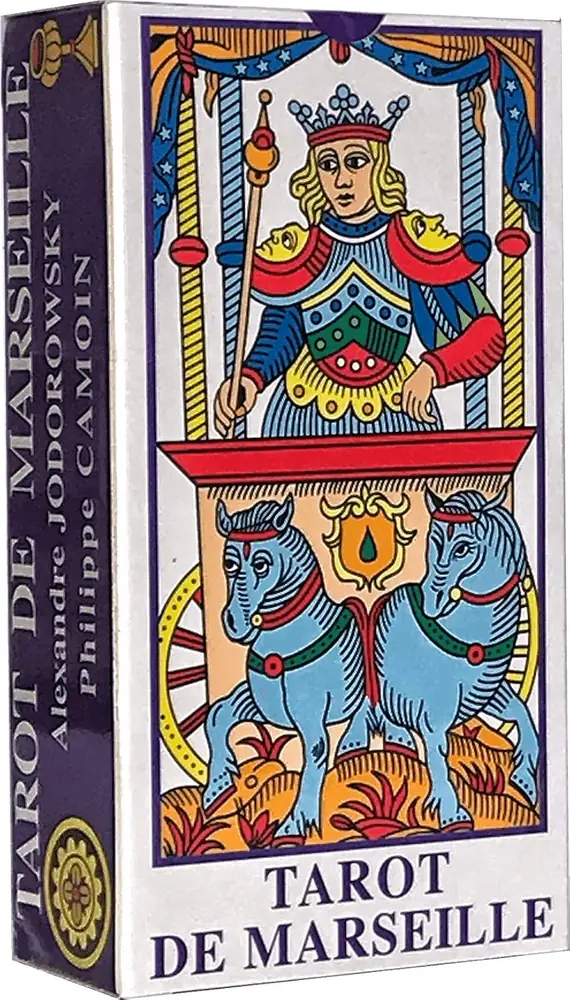 Tarot de Marseille box, front