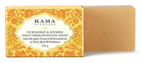 Soap bar beside its box