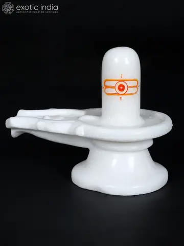 Side view with the spout
