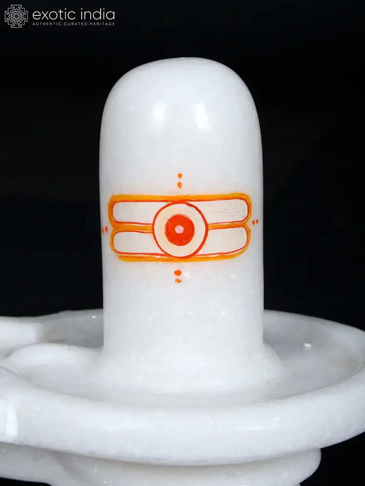 Close view of the orange mark on the shaft